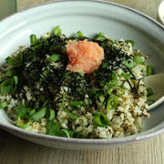 明太高菜チャーハン