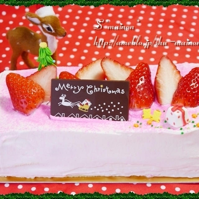 ＊2013クリスマスケーキ☆ブッシュドノエル＆パステルnaショートケーキ＊