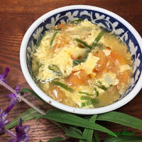 下仁田ねぎとトマトの酸辣湯　～ぐんまクッキングアンバサダー～