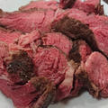 コストコのUSプライム牛肩ロース塊肉で作る低温調理＆炭火焼きロースト