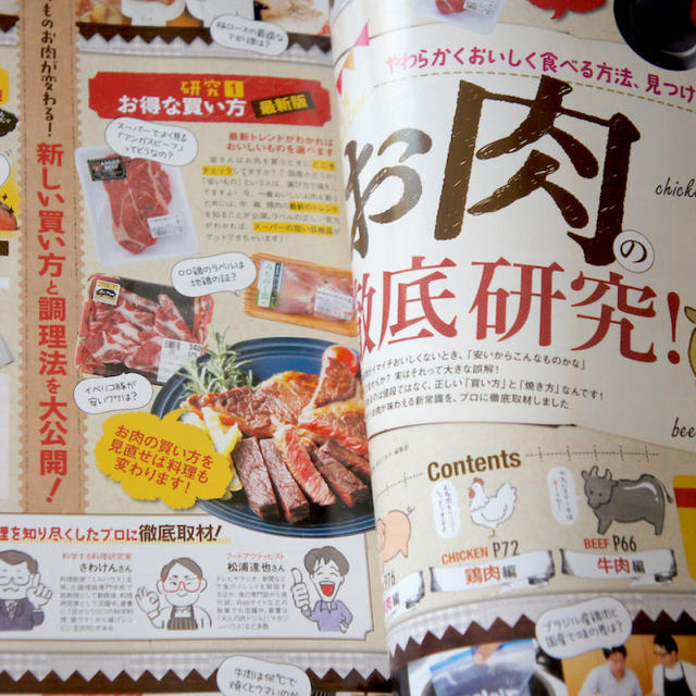 月刊LDKで肉特集！低温調理と唐揚げ、とんかつなどいろいろやりました。