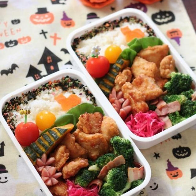 Happy Halloween ✿ bento＆晩ご飯♪