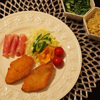 今日のお夕飯。 洋食*