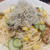 冷たいパスタ