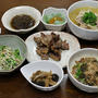 親鶏がメインの晩ご飯