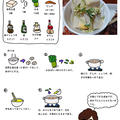 水菜と高野豆腐の卵とじ