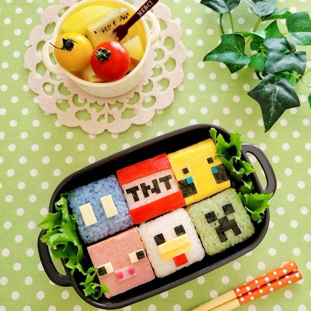 映画が上映中！マイクラキャラ弁♪︎