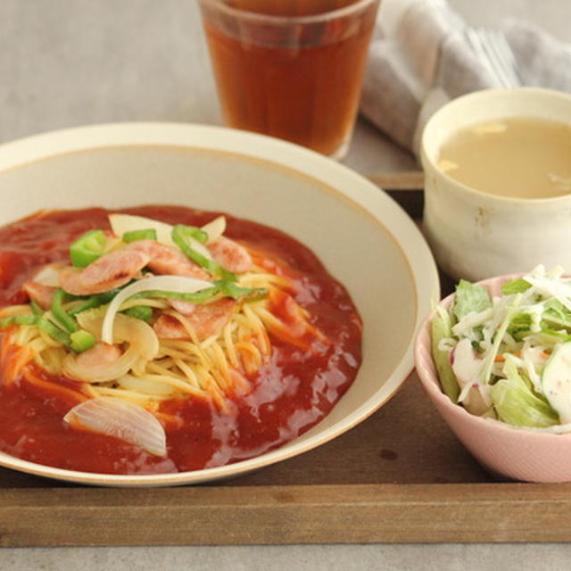 名古屋名物あんかけスパゲッティ（レシピ＆ナポリタンよりさらっといけます！）