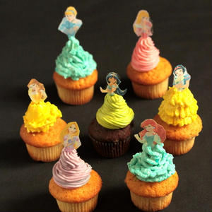 ディズニープリンセスのカップケーキ By Aliceさん レシピブログ 料理ブログのレシピ満載