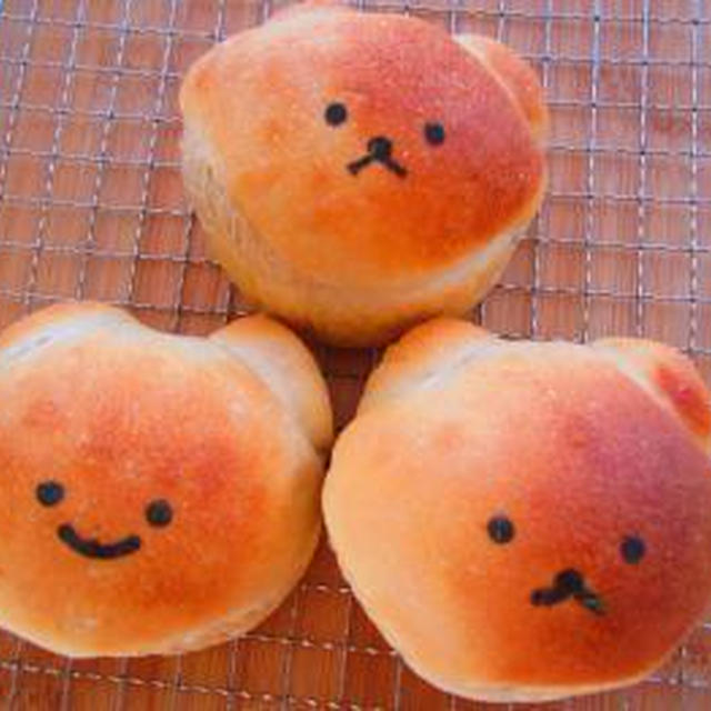 黒糖くまﾁｬﾝﾊﾟﾝ(´・ω・`) 黒糖ﾚｰｽﾞﾝﾊﾟﾝ