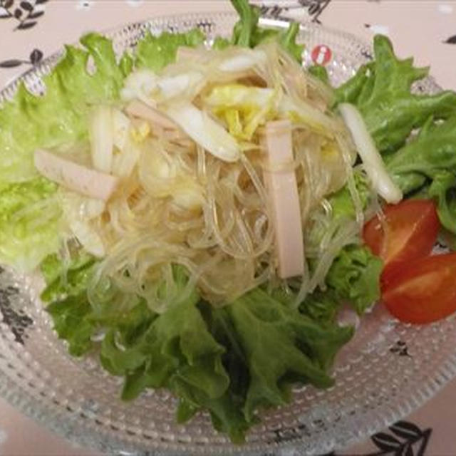 白菜と春雨のゴマ風味サラダ