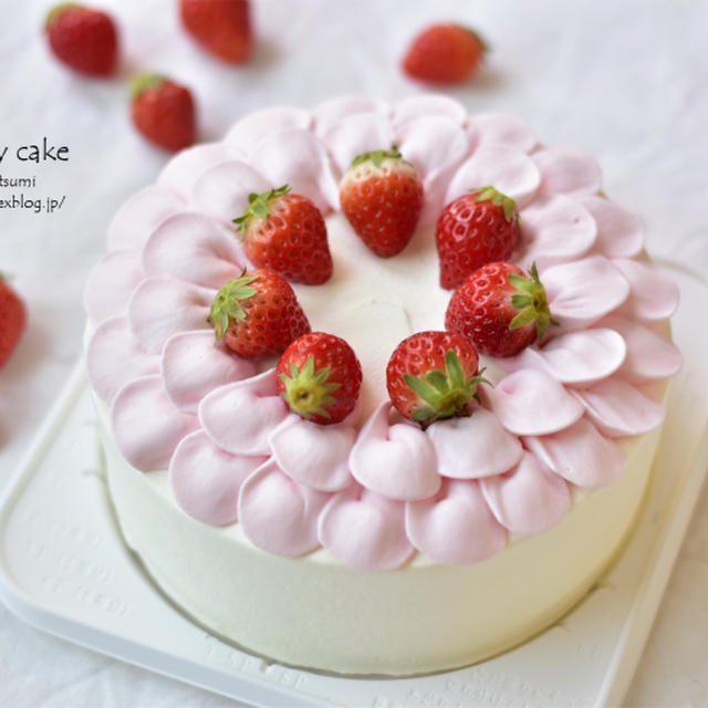 シルバニアファミリーのひらひらケーキ