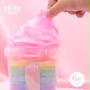 ぽち♪沖縄県産 綿菓子 レインボー わたあめ★Fairy Cotton Candy
