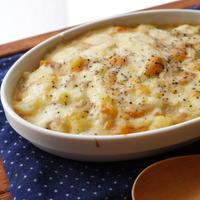 肉じゃがベースのクリームドリア