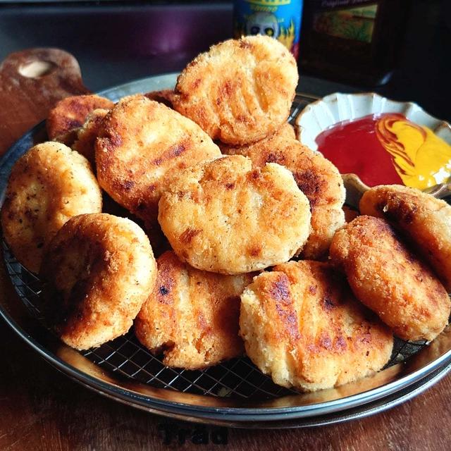 お肉なしでもこんなに美味しい❤ふんわりヘルシーお財布にも優しいおからナゲット❤