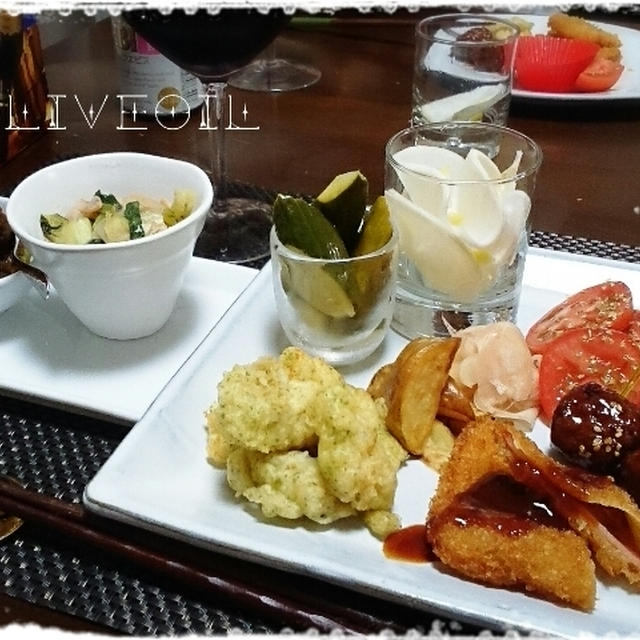 終わりは次のスタート！切り替えてがんばろう♪　お惣菜と作り置きのワンプレート