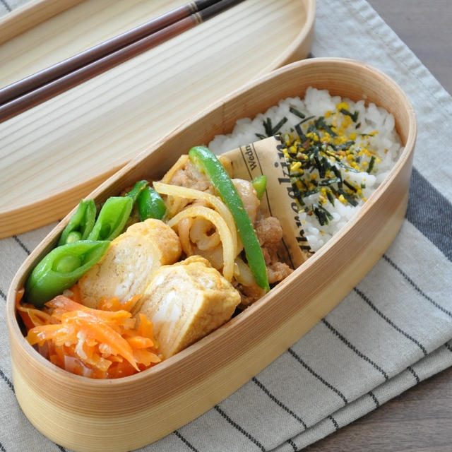 3品15分！下味肉を使ってさらに時短できる「豚肉と野菜のケチャップ炒め」弁当