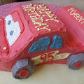 3D McQueen Cake
