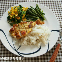 クミンライスでスパイシーワンプレート☆