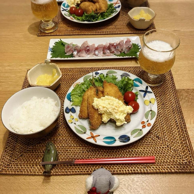 鯵の話とか旅行の荷造りとか色々♡
