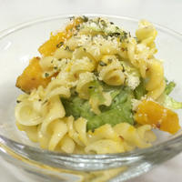 デリ風パンプキンの粒マスパスタサラダ