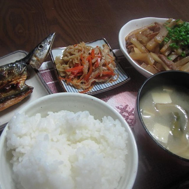 豚コマと大根の炒めもの