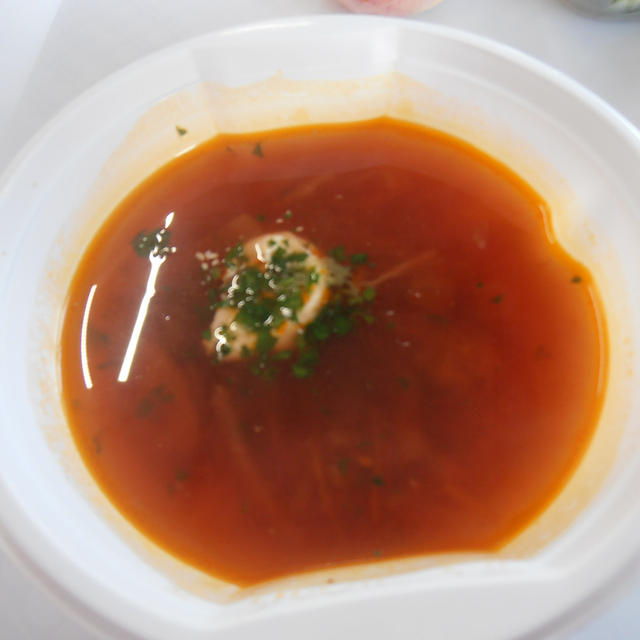 ロシア料理　野菜たっぷりのスープ