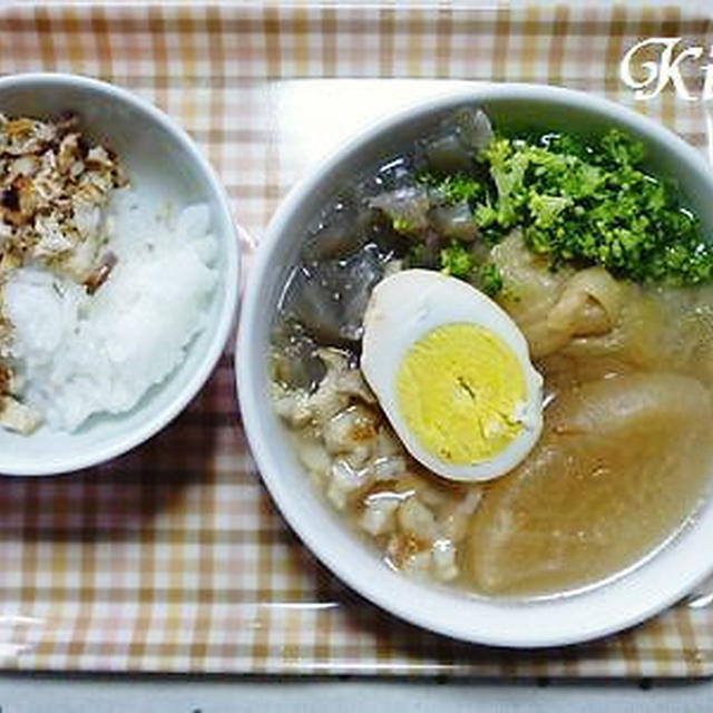ﾟ･*:.｡.【離乳食】なめこおろし.｡.:*･ﾟ