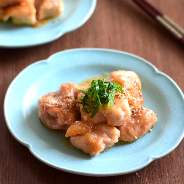 黄金コンビだれでご飯が進む！簡単マヨポンチキン！