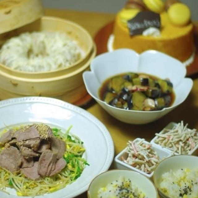 お誕生日のお夕飯♪彼の好きなものを。。。