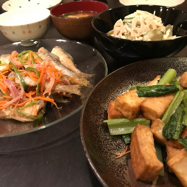 【昨日の晩ごはん☆もらいものがメインに～♪】