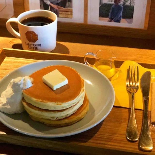 【　猿田彦珈琲の王道ホットケーキ！　】