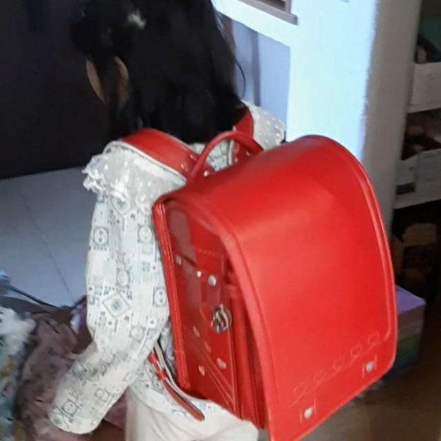 長女もランドセルデビュー