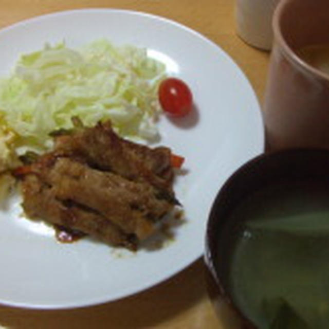 高野豆腐の豚肉巻きとゆかたまつり