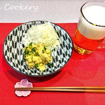 佃煮 de たらもサラダ　＆　教皇選挙