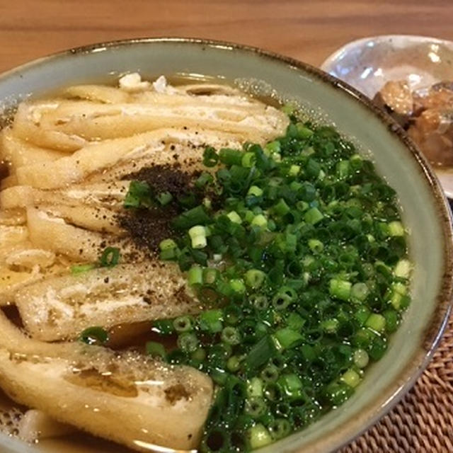 刻みきつねうどんと国芳さん