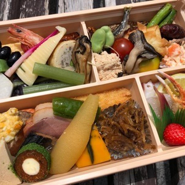 針中野の割烹「幸」の弁当で外飲み