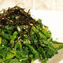 青菜の塩ナムル
