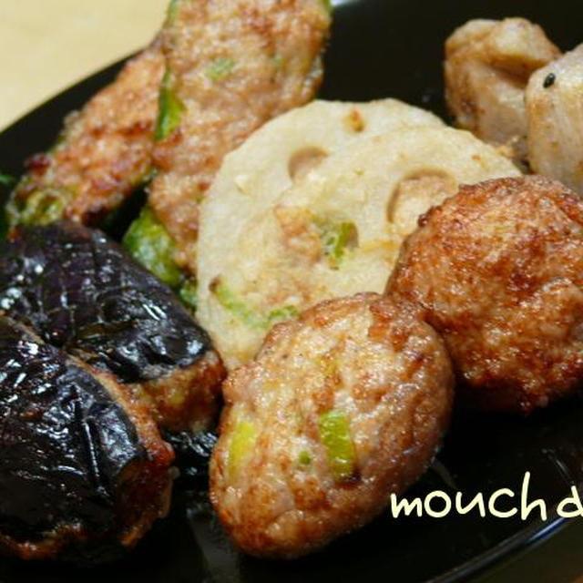 ☆鶏ミンチのはさみ揚げ ★色々  (*^ｍ^*）☆