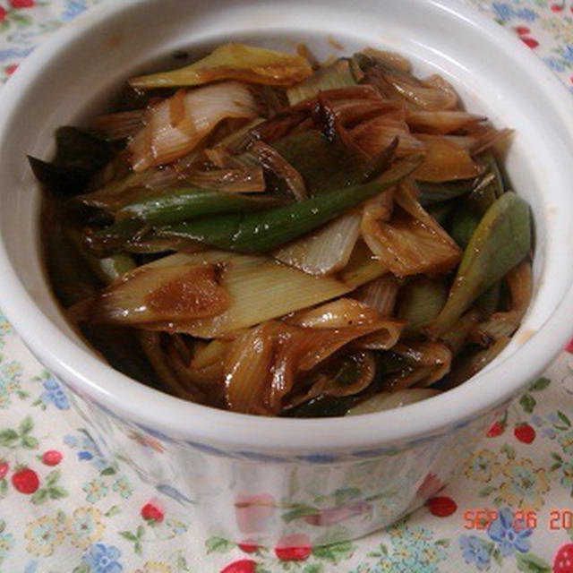 ごはんによく合う常備菜２つ