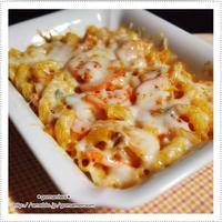 ★マ・マー 早ゆでパスタシリーズ de チーズ焼きパスタ　作ってみましたぁ♪