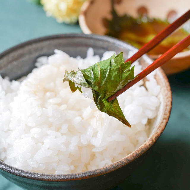 こいつがご飯の大泥棒！大葉のピリ辛しょう油漬け