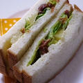 南国風☆やきとり×パインのサンドイッチ♪ by ゆみぴいさん