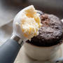 【5分でできる！】マグカップチョコケーキ（純ココアVer）と大好きなアイスクリン