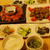 昨夜は茄子とひき肉のカレー炒めなど～！