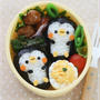 【ちびっこペンギンツインズのお弁当＊キャラ弁】