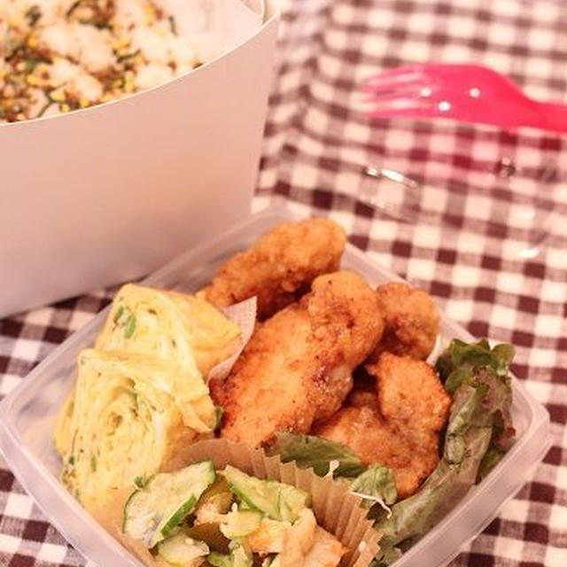カフェ弁☆しっとりから揚げ弁当