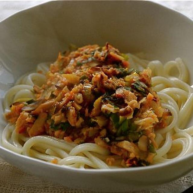 トロリえのきのジャージャーうどん