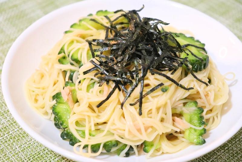 ツナとゴーヤのめんつゆ混ぜそうめん｜レシピ・作り方