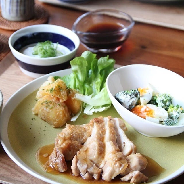 しっとりやわらか、鶏チャーシュー。